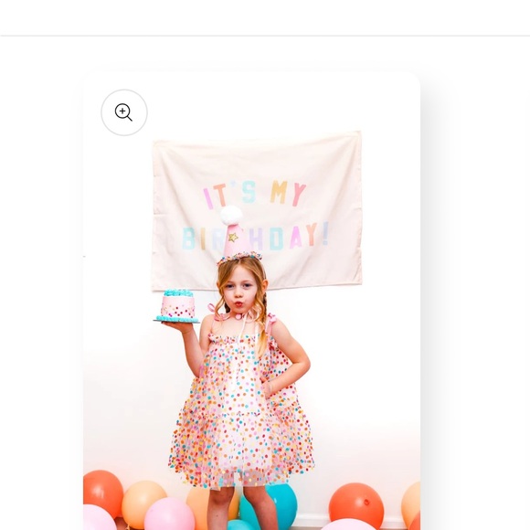 FANCY SHMANCY BABY Confetti Party Dress - Picture 3 of 11